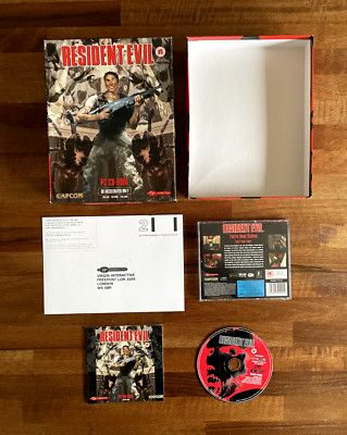 Big Box Game - RESIDENT EVIL PC CD-ROM - Capcom Survival