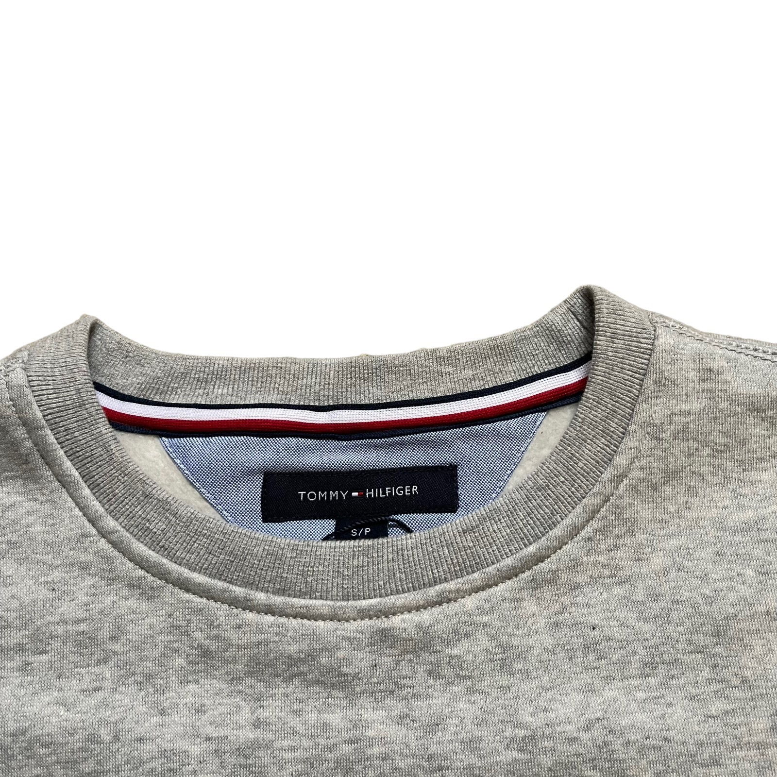 Tommy Hilfiger Men's Flag Logo Pullover Soft Fleece Solid Crewneck Sweatshirt thumbnail 4