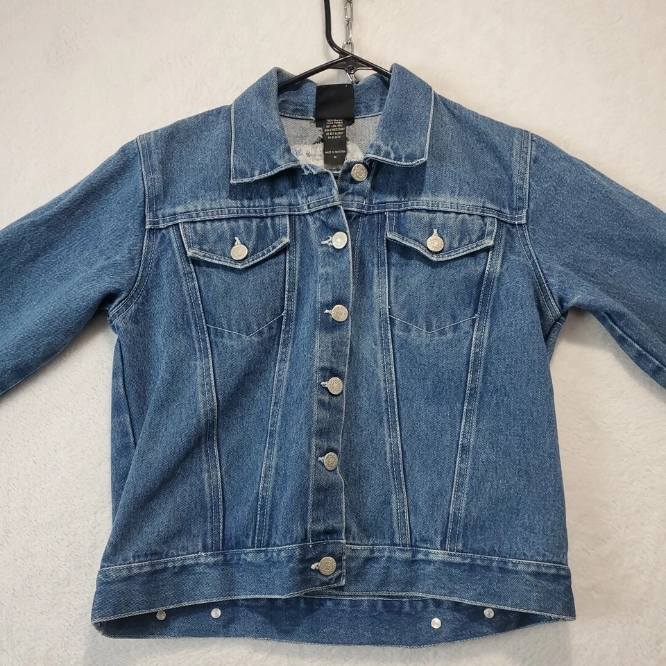 Chaqueta vaquera Ouray Denim para mujer talla M triángulo X rancho alce Wyoming Foto 3 de 4