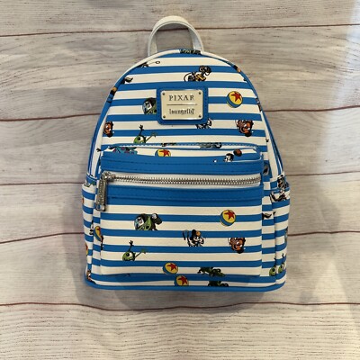 Disney Pixar Stripe loungefly LOUNGEFLY Disney DUMBO Stripe STAR OF THE SHOW Mini Backpack  main image 4