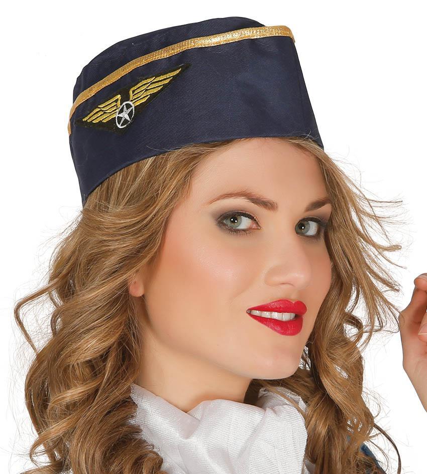 Cappello hostess assistente di volo