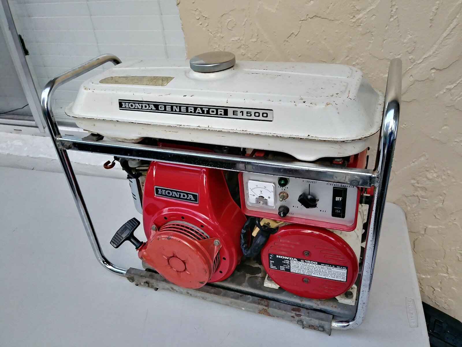 Honda generator E1500 great for classic RV / Trailer Vintage 1970's eBay