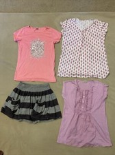 Crewcuts shirt lot 12 girls turtle floral solid skirt Miley Cyprus max Azria