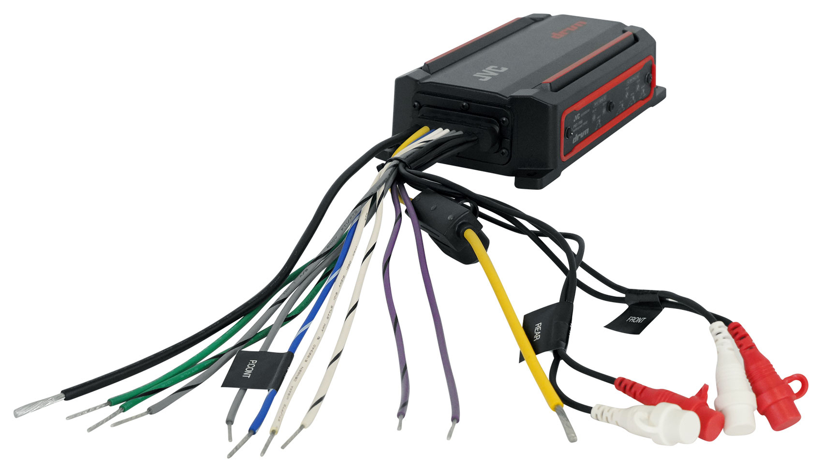 4-канальный морской усилитель JVC KS-DR2004D мощностью 600 Вт для квадроцикловUTVклассических автомобилей класса D