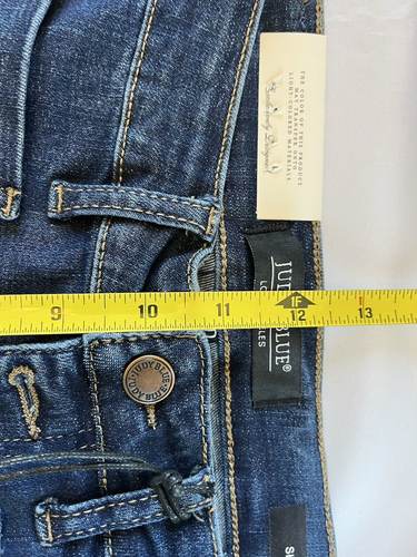 NWT Judy Blue Jeans Womens 11/30 Skinny Fit High Waist Button Fly Patch Pockets - Picture 7 of 11