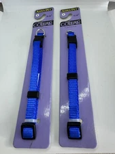 Aspen Pet Fashion Adjustable Dog Collar Small 8-14” Set Of 2 Brand New