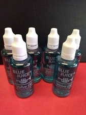 6 BOTTLES - BLUE JUICE VALVE OIL (2 0Z) FOR YAMAHA, BACH TRUMPETS & MORE