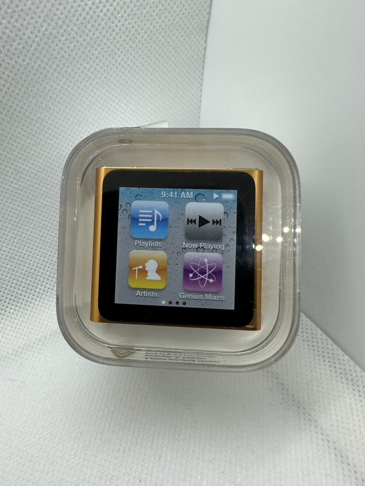 Apple iPod nano 6th 6. Generation Orange 8GB Gold NEU NEW Sealed Versiegelt