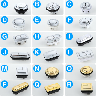 Replacement Dual Flush Toilet Button Push Switch Valve Various Sizes Shower Room