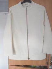 Brand New Cinzia Rocca Lightweight Summer Zip Front Jacket Sz Uk 12 Bnwot