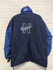 Vintage Nike Reversible Puffer Jacket Huge Logo Sz S - M