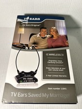 TV Ears 5.0 Analog Wireless Voice Clarifying Headset System 11641 Transmitter