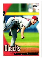 2010 Topps #215 Max Scherzer Arizona Diamondbacks