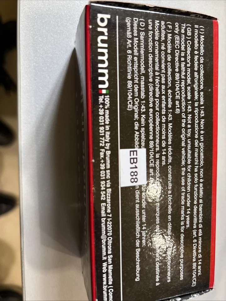 Ferrari 126cx Comprex Gp USA Ovest 1981 Pironi #28 (prove)  - Immagine 4 di 4
