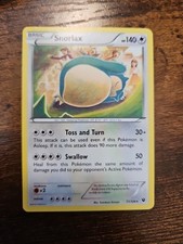 Snorlax 77/124 - XY Fates Collide Non-Holo Rare Pokemon Card 2016 LP