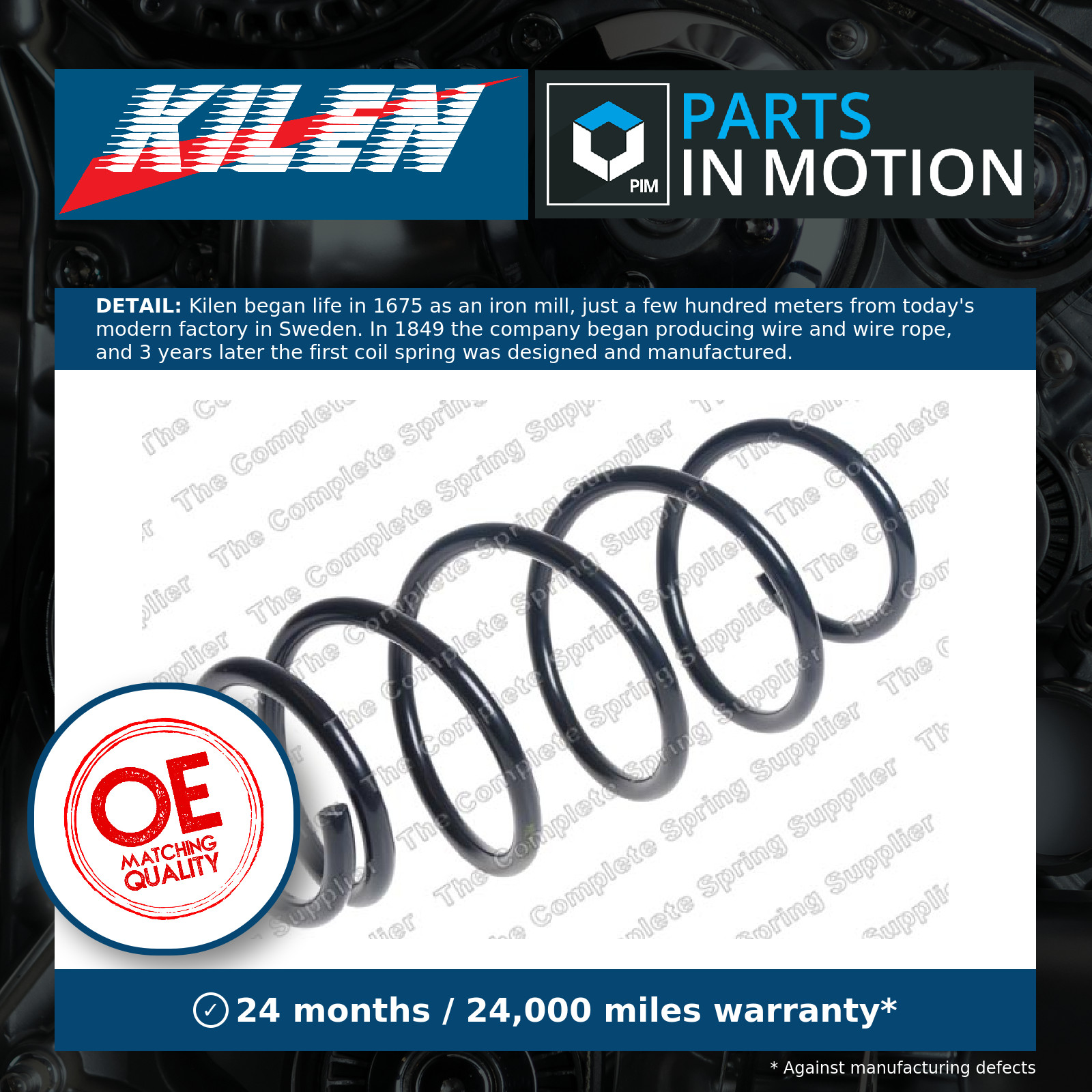 Suspension Coil Spring Front Long Life Fits Toyota Yaris/Vitz ROC CS8118 - Image 7