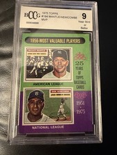 1975 Topps Mantle/ Newcombe 1956 MV P