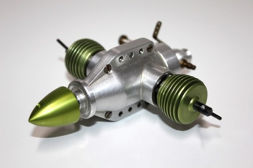 1956 Prototyp Hans Hörnlein Taifun Hurrikan Boxer 3,0cc RC Diesel Modellmotor - Bild 2 von 10