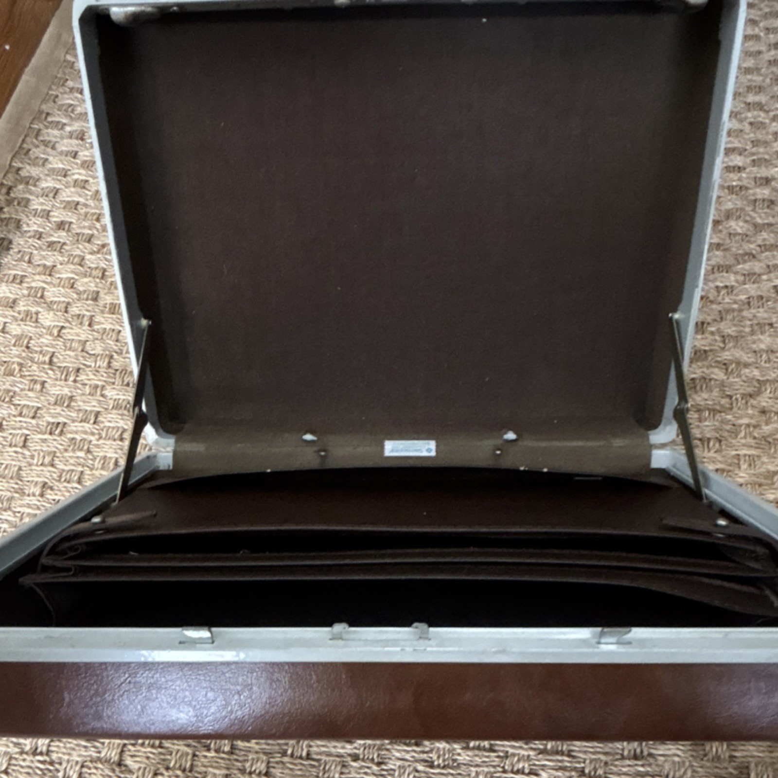 Samsonite Brown Briefcase Combination Lock Inner … - image 11