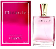 Miracle by Lancome 3.4 fl oz Eau De Parfum Natural Spray Women's New & Sealed