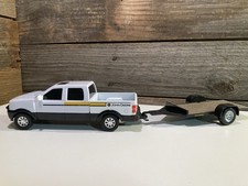 Ertl John Deere Pickup Truck  Trailer Toys EUC