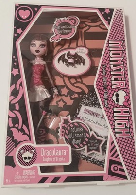 monster high DRACULAURA wave 1 original 2010 NEW IN BOX