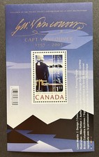 CANADA - 2007 :  250th Birth Anniversary of Captain George Vancouver
