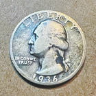 1936-P Washington Quarter — photo from another recent sale
