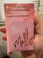 Mally XO Evercolor liquid Eyeshadow Trio 3 pc Collection .10 oz ea. NEW WITH BOX
