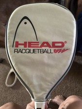 Pair Of HEAD Spectrum Midsize Racquetball Racket With Case EUC 3 7/8" Grip