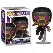 Figura Funko Pop Marvel What If T'Challa Star Lord