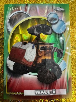 Ray Wave Yellow And Green Refractor /225 - WALL-E 145 - 2026 Topps Disney Chrome