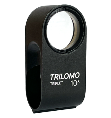 belomo triplet 10× TRILOMO 10x Triplet Loupe Magnifier. Monoblock . 21mm (.85