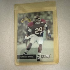 1993 Playoff Patrick Bates Rookie #293 Texas A&M Aggies Football Card. rookie card picture