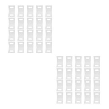 100 pcs Plastic Edge Protectors for Strapping, Pallet Corner Protectors with