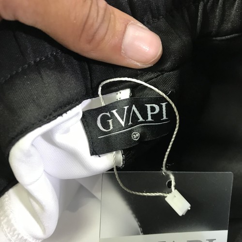 GVAPI Pants Mens 34 Joggers Streetwear Drawstring Zip Colorblock MMXV - Picture 8 of 12