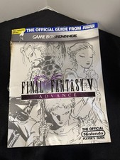 Final Fantasy V Game Boy Advance Strategy Players Guide Maps GBA Nintendo Power
