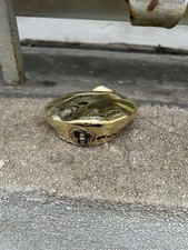 FERMACARTE OGGETTO A FORMA BASCO MILITARE DECORATO FREGIO PARACADUTISTI FOLGORE