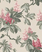 M1822_Ashdown Botanisch Warmer SalbeigrüN Blush Beige Fine Decor Tapete