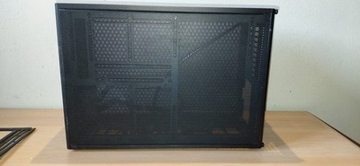 NCase M2 - Round MiniITX/MicroATX Gehäuse, PC Case, Schwarz