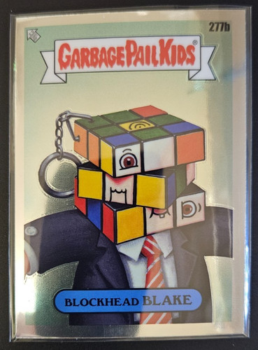Blockhead BLAKE [Superfractor] #277b 2024 Garbage Pail Kids Chrome card