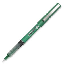 Pilot 25104 40 Precise V5 Rollerball Pen Green 0.5mm
