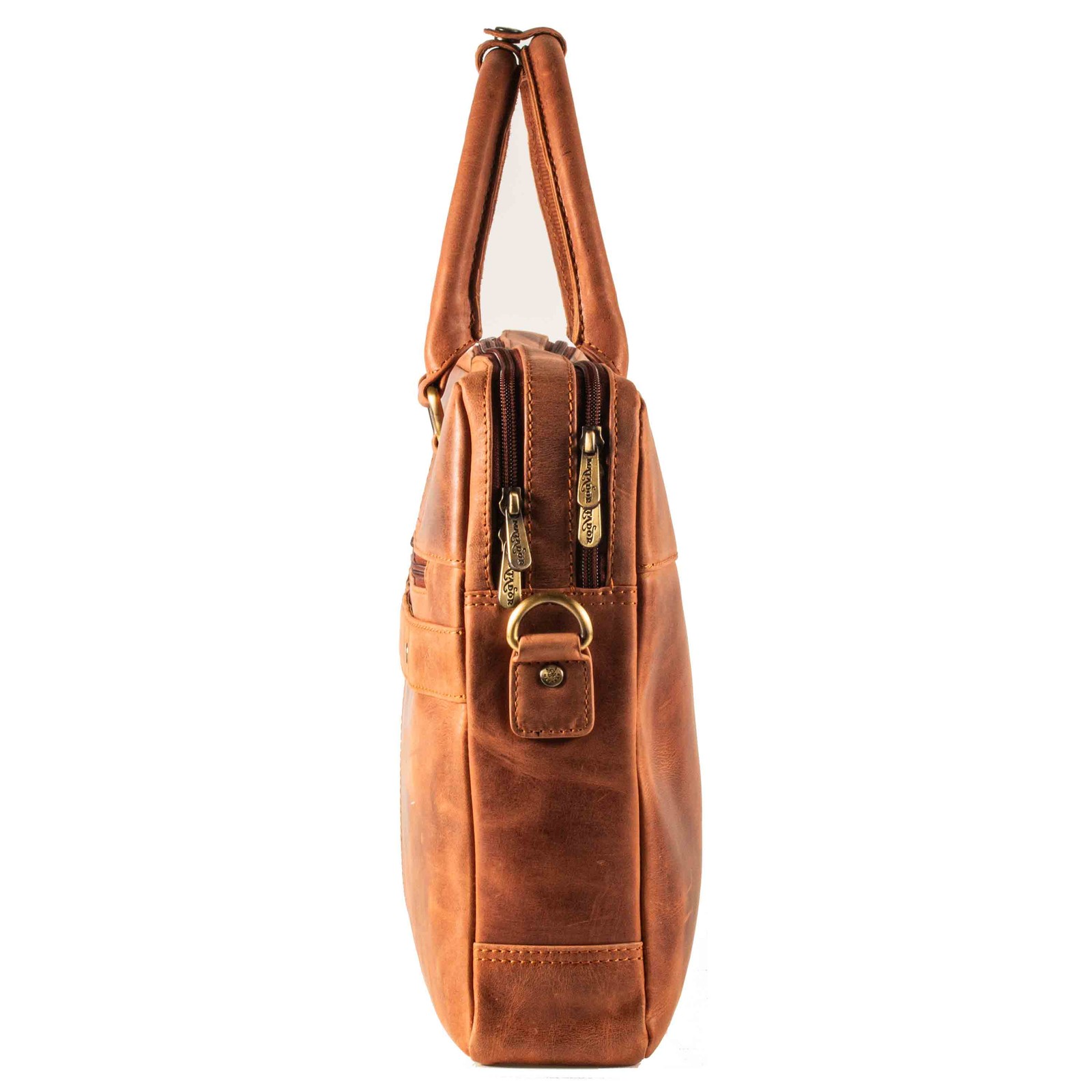 Borsa per laptop Matador Monaco in pelle foto 3