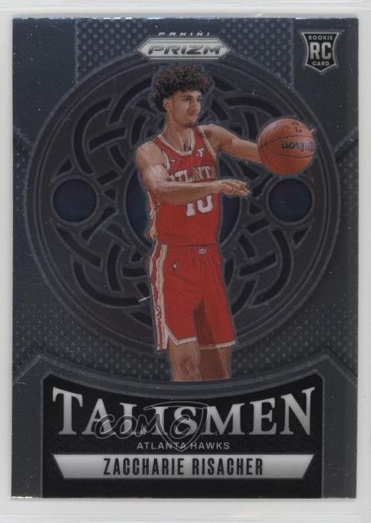 2024-25 Panini Prizm Talismen Zaccharie Risacher #8 1l1a