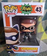 Catwoman Pop 43 - Batman Classic TV series Funko Pop! Vinyl -Vaulted + Protec