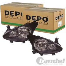 2x DEPO H4 SCHEINWERFER SATZ passend für TOYOTA AYGO LINKS+RECHTS