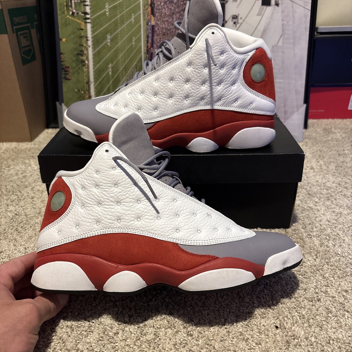 cement jordan 13