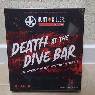 NIB Hunt A Killer Death at the Dive Bar Murder Mystery Crime Game, sealed