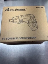 AVID POWER Electric Screwdriver Set Rechargeable 4V Cordless Screwdriver Kit
