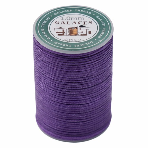 Waxed Thread Sewing Stitching Solid 1.0mm 210D 21 Colors 70M Meter DIY - Picture 4 of 67